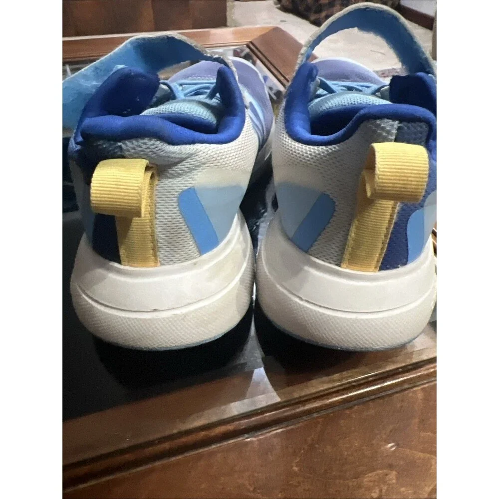 Adidas Cloudfoam Sneakers Kids Size 13 Blue Hook and Loop Athletic Running Shoes